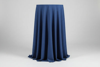 Statafelrok (donkerblauw, met loodveter)